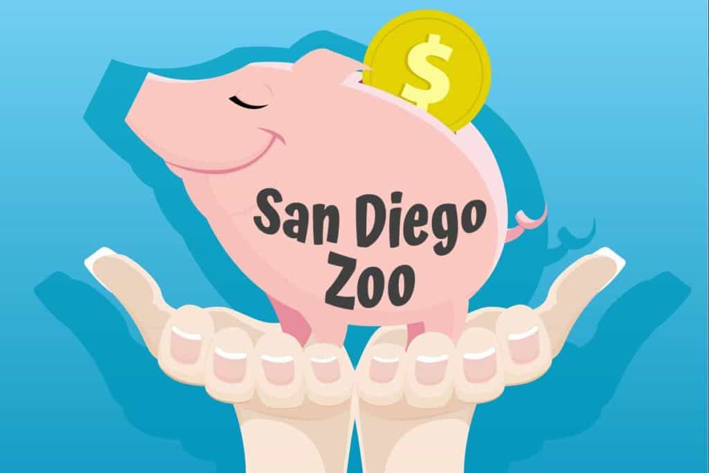 Sand Diego Zoo is cheaper than SeaWorld and kinder to your piggy bank. 