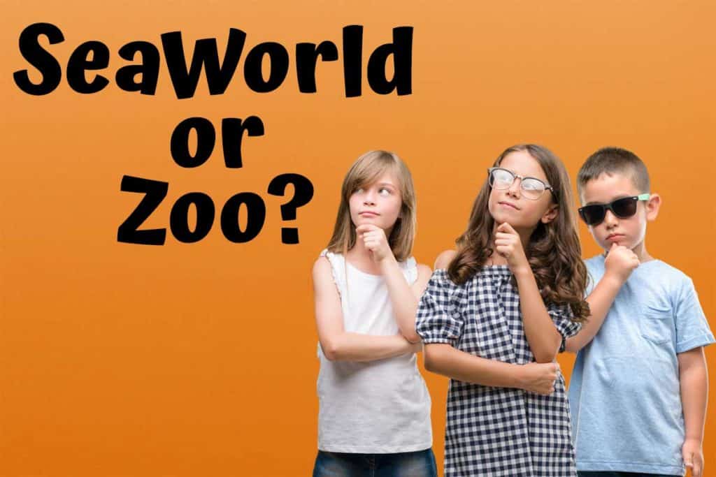 Do kids like SeaWorld or San Diego Zoo better?