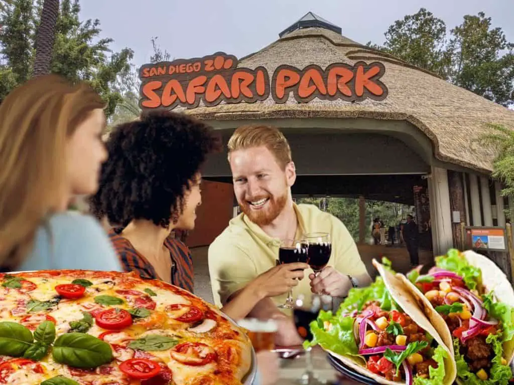 san diego safari food