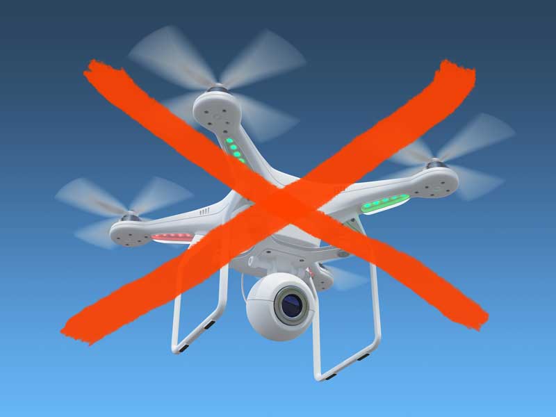 Drones are not allowed in San Diego Zoo