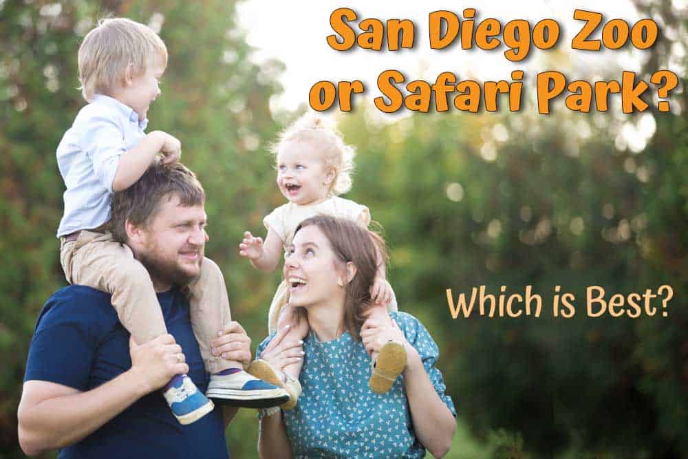 San Diego Zoo vs Safari Park. Which is better to visit with toddlers?