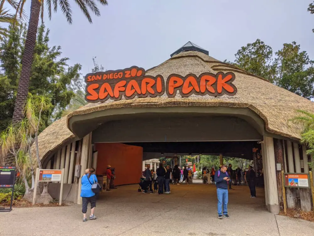 San Diego Zoo Safari Park entrance