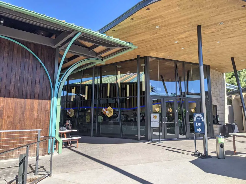 Busy Bee restaurant in San Diego Zoo Wildlife Explorers Basecamp for kids.