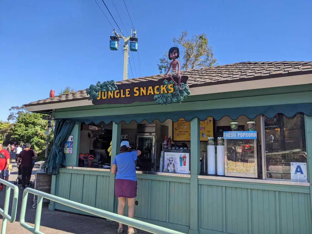 Jungle Snacks at San Diego Zoo