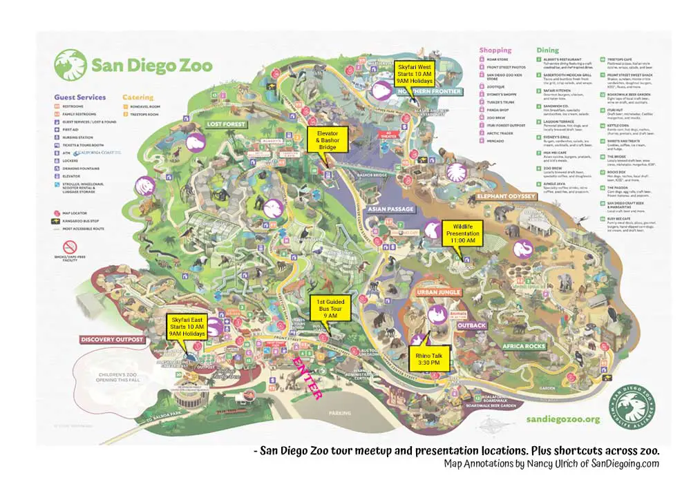 san diego zoo trip